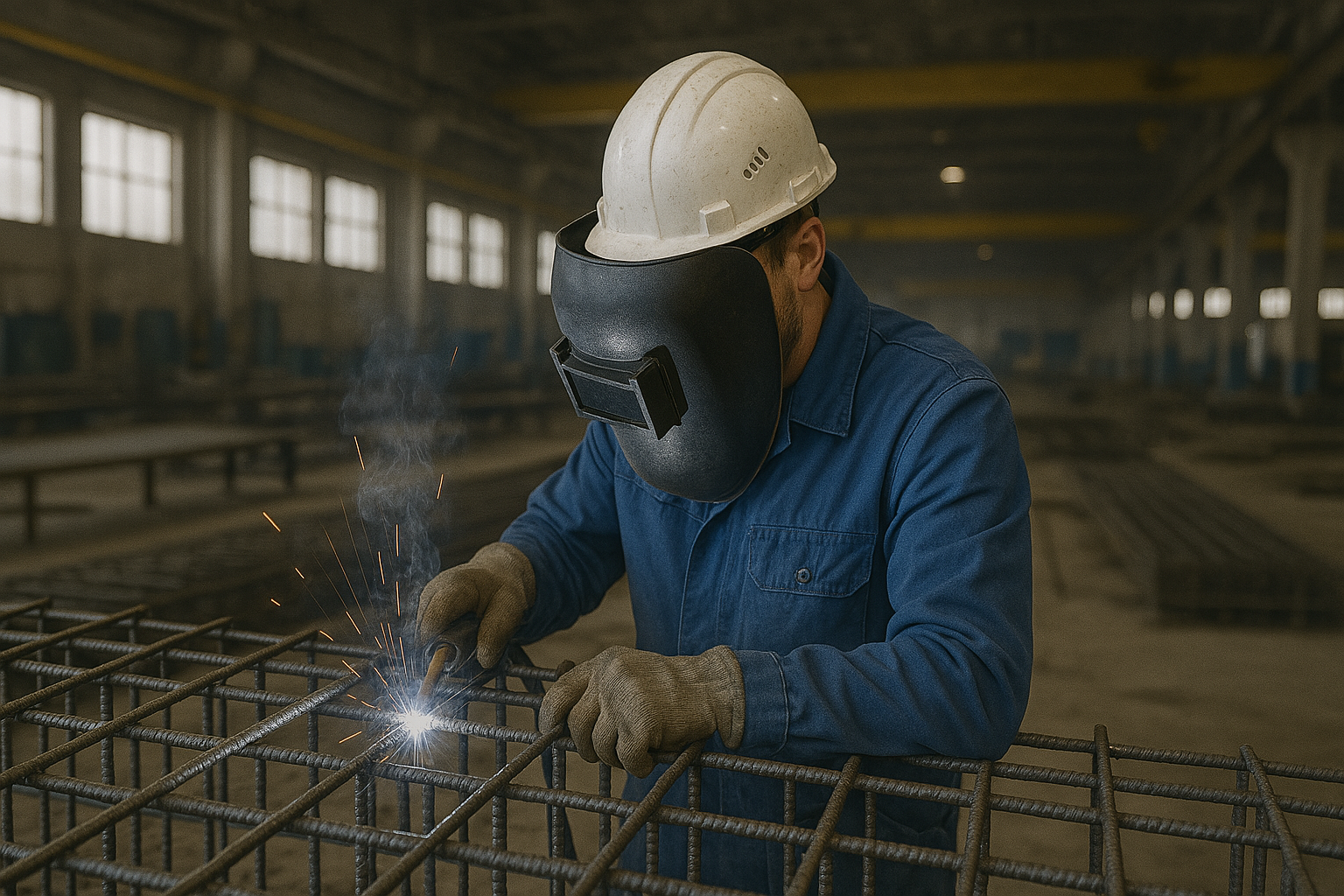 Сварщик-сборщик (арматурные каркасы)